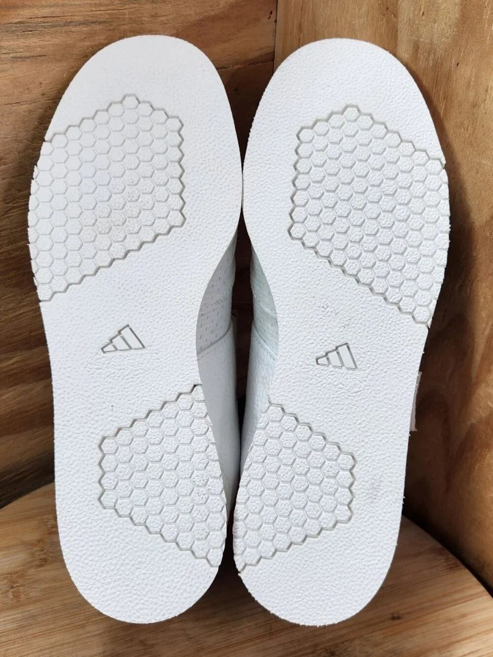 New Adidas Powerlift 5 Womens White Weigthlifting Shoes Sneakers Size 8.5